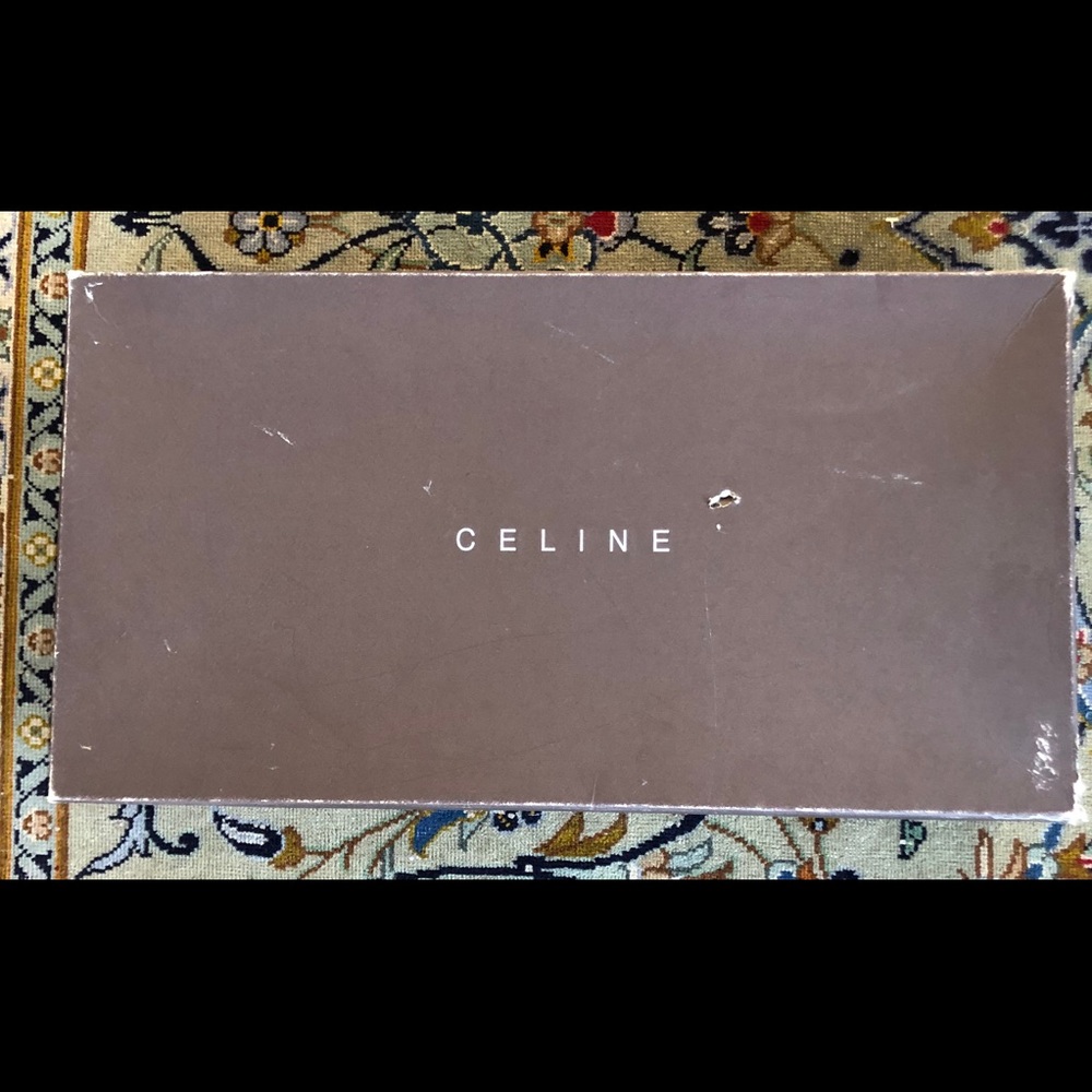 Celine Nero high soft black leather boots, sz7.5